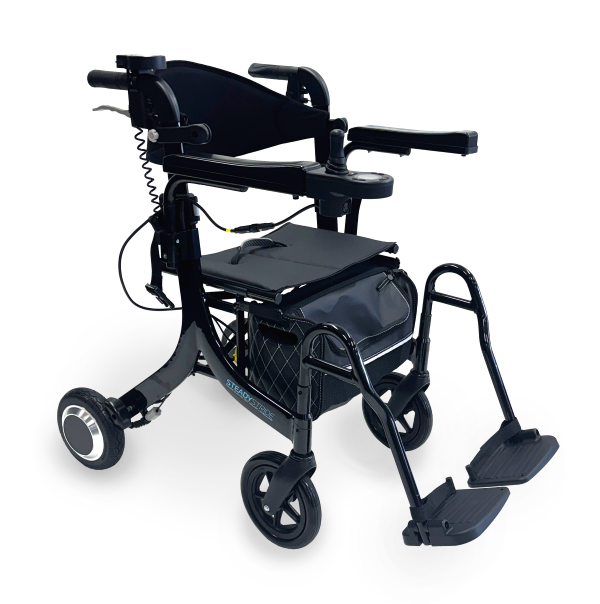 Mobility Equipment 3-in-1 Walker Wheelchair Steady Stride Overall — Mobility Modification Services In Garbutt, QLD