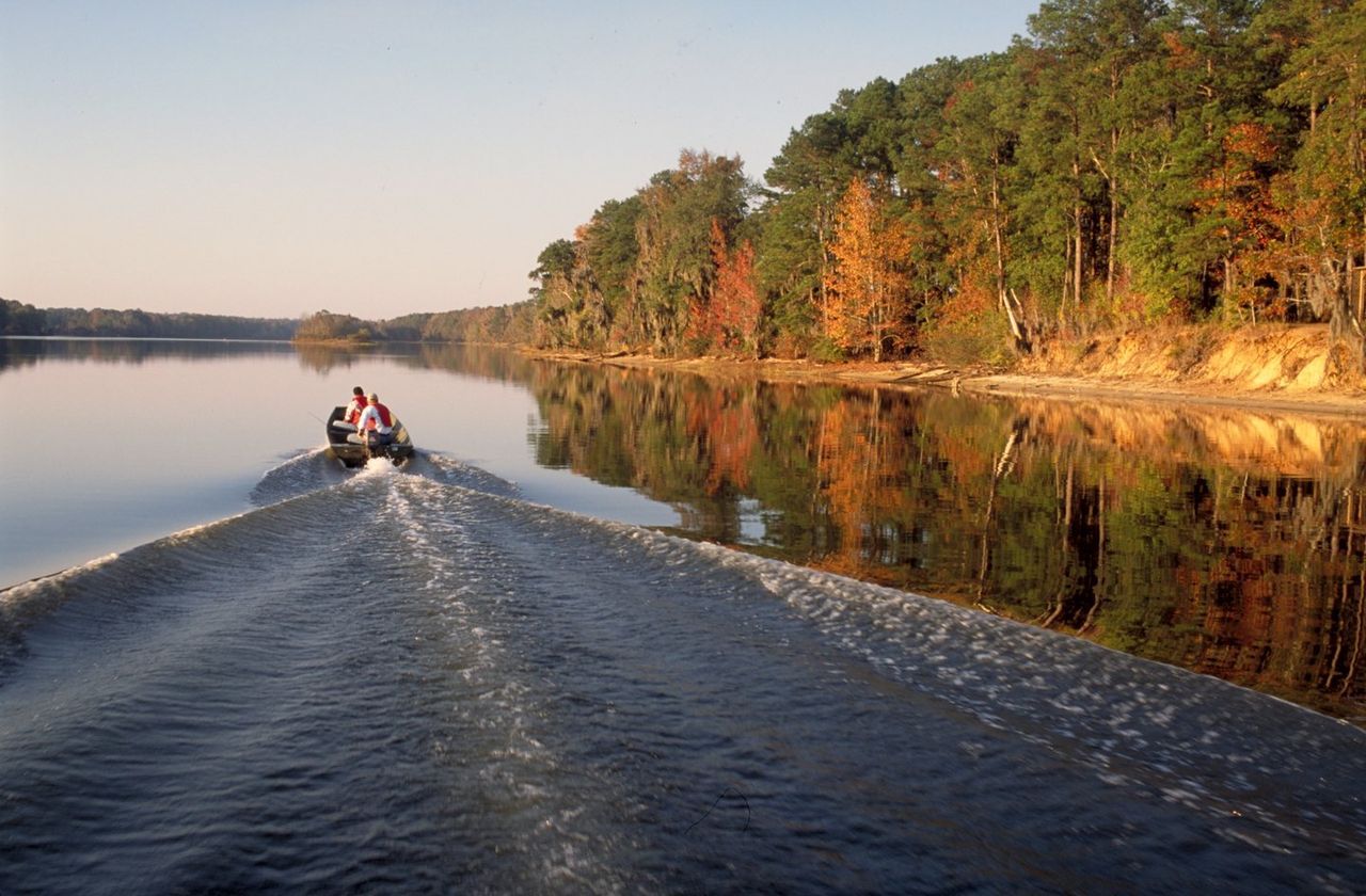 Florence Marina State Park on Lake Eufaula, near Providence Canyon Georgia