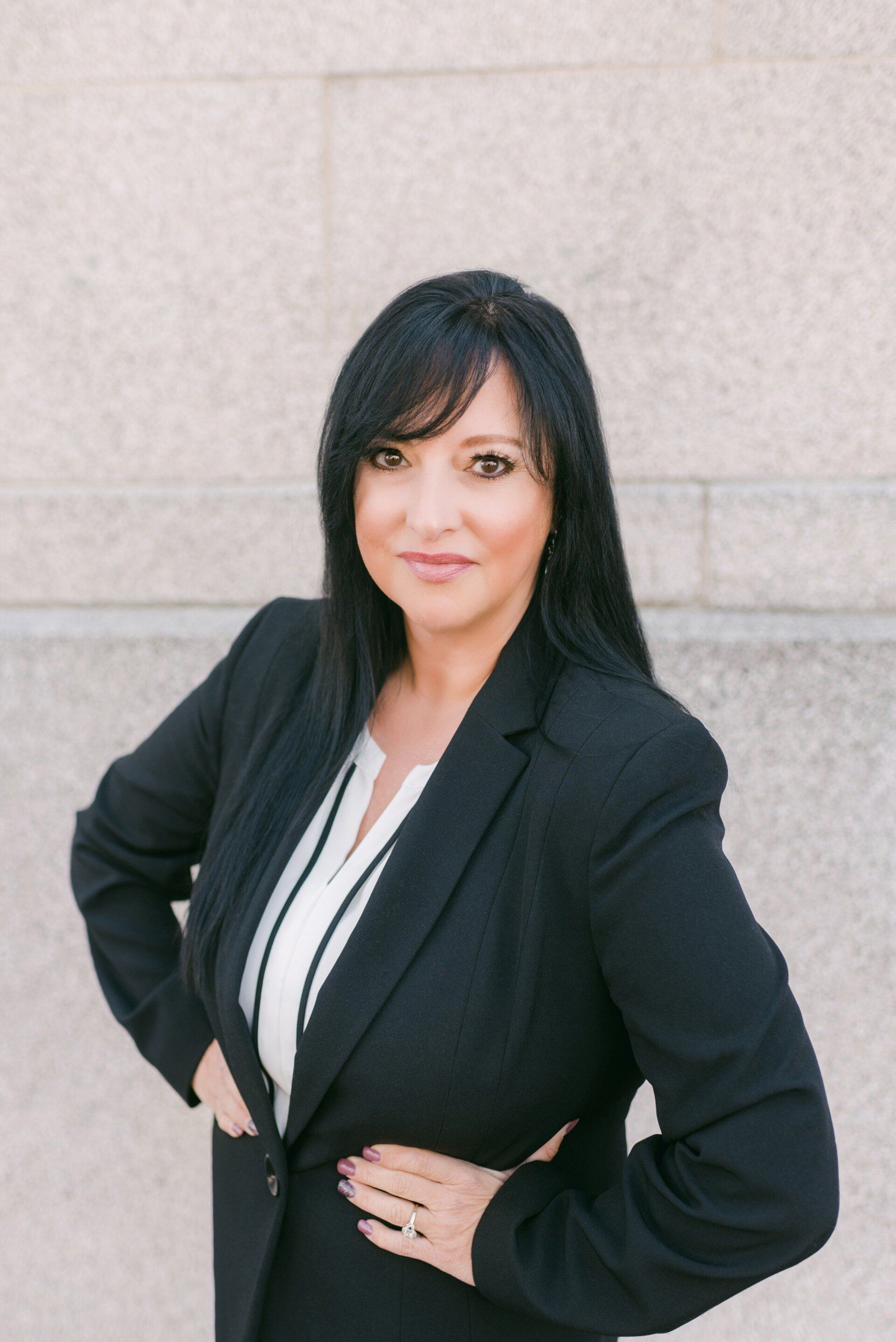 Erin in Black Suit — Johnson City, TN — Erin McArdle Law