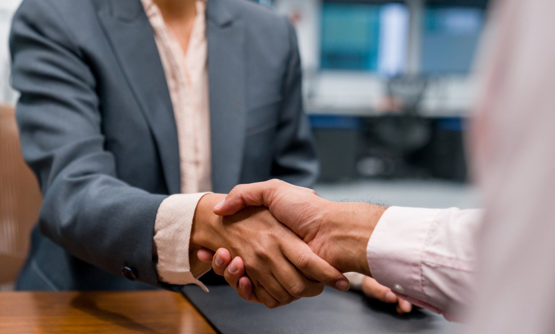 Lawyer and Client Handshake — Johnson City, TN — Erin McArdle Law