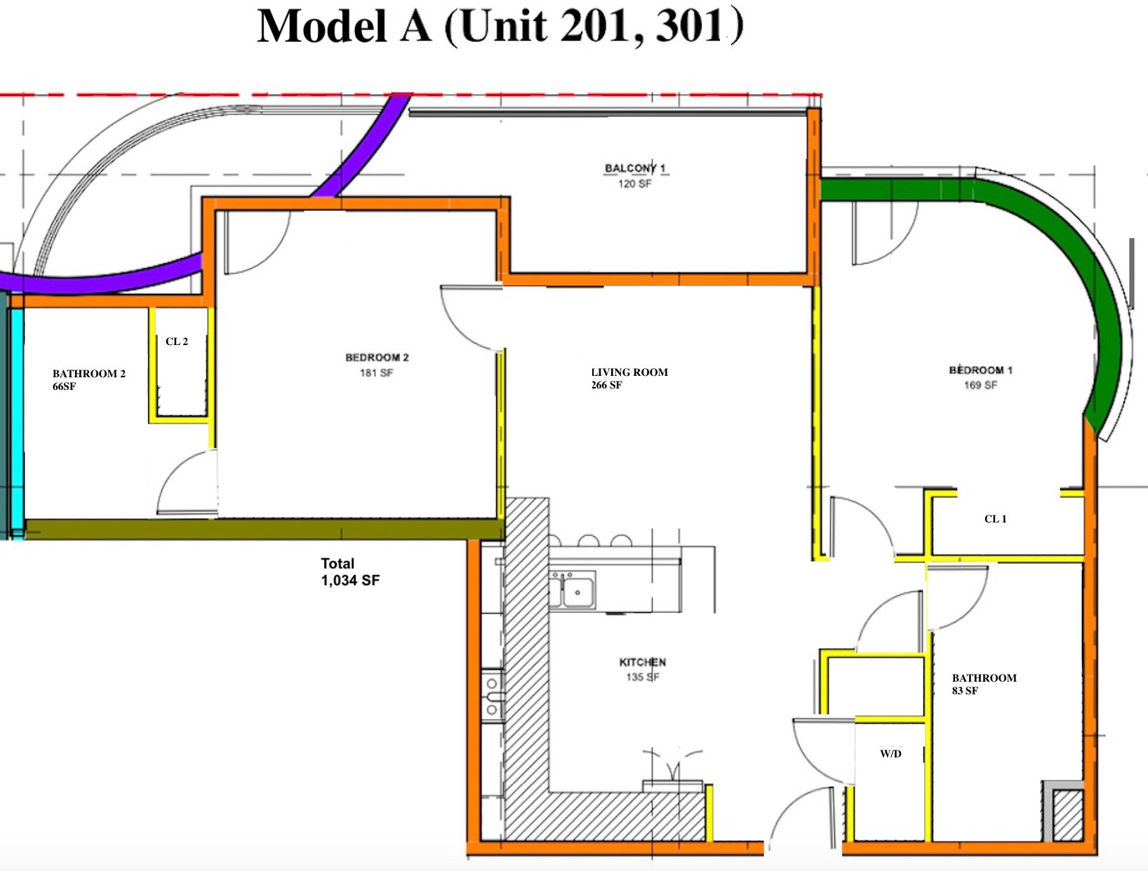 Floor Plan For Model A