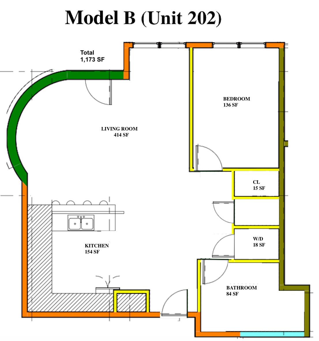 Floor Plan For Model B