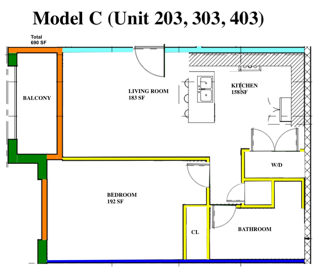 Floor Plan For Model C