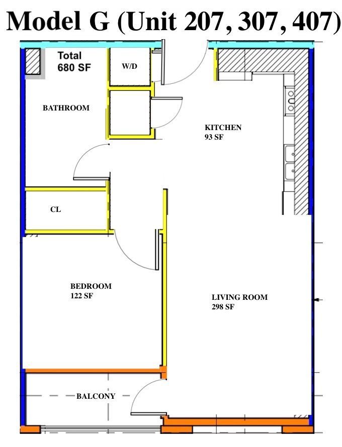 Floor Plan For Model G