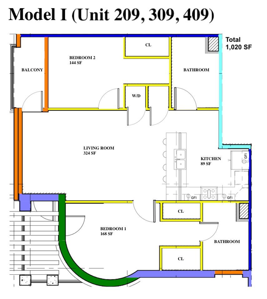 Floor Plan For Model I
