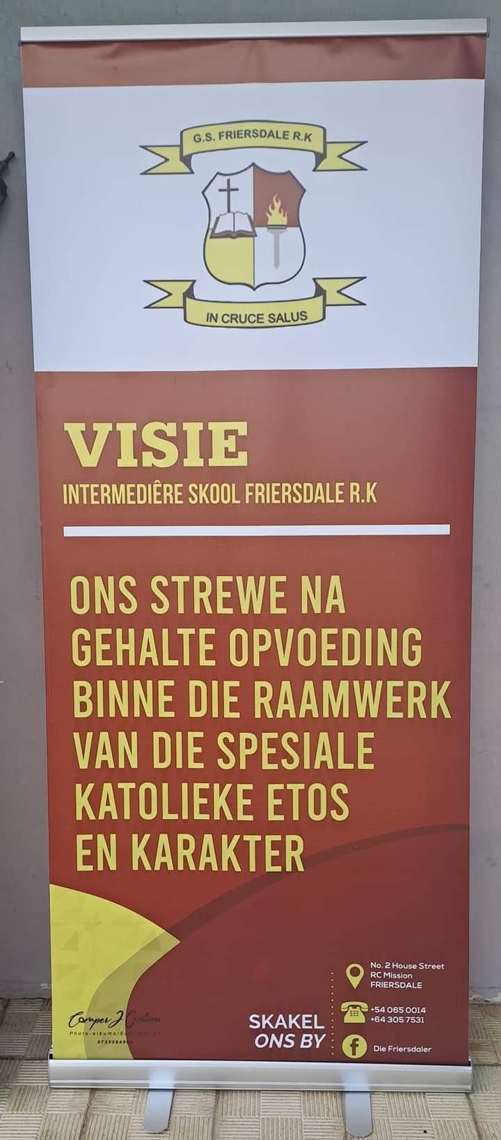 Visie Intermediere skool Friersdale R.K