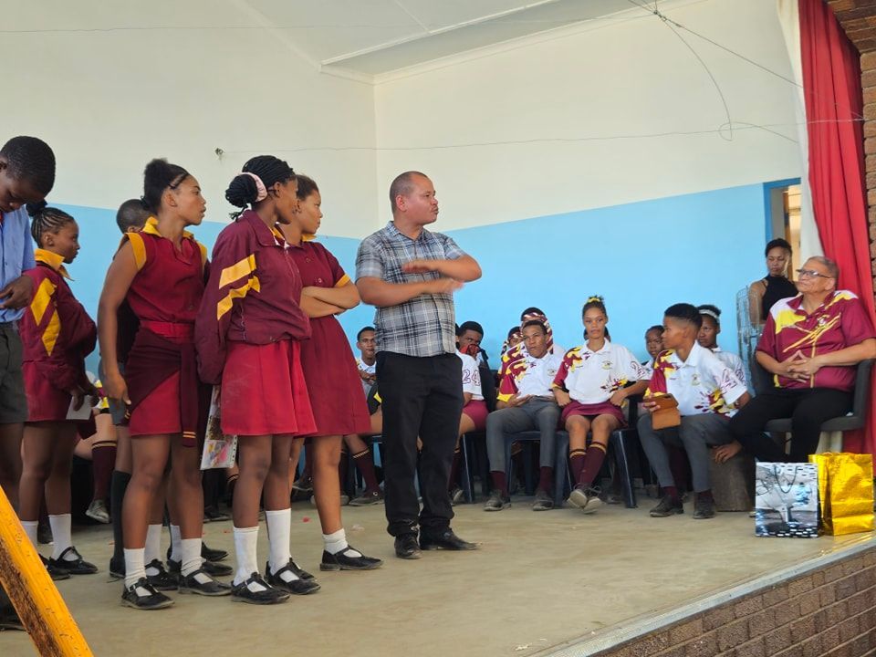 Afscheid Fanty de Klerk op school Friersdale