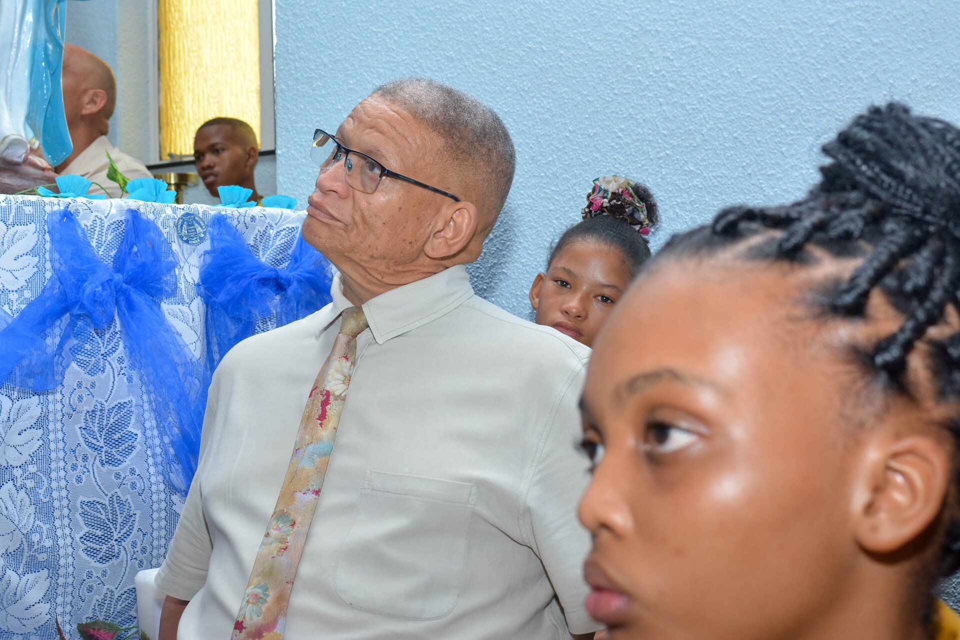 Fanty de Klerk in viering in Friersdale 2022