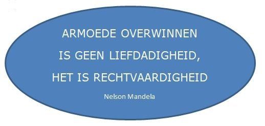 Nelson mandela Armoede quote