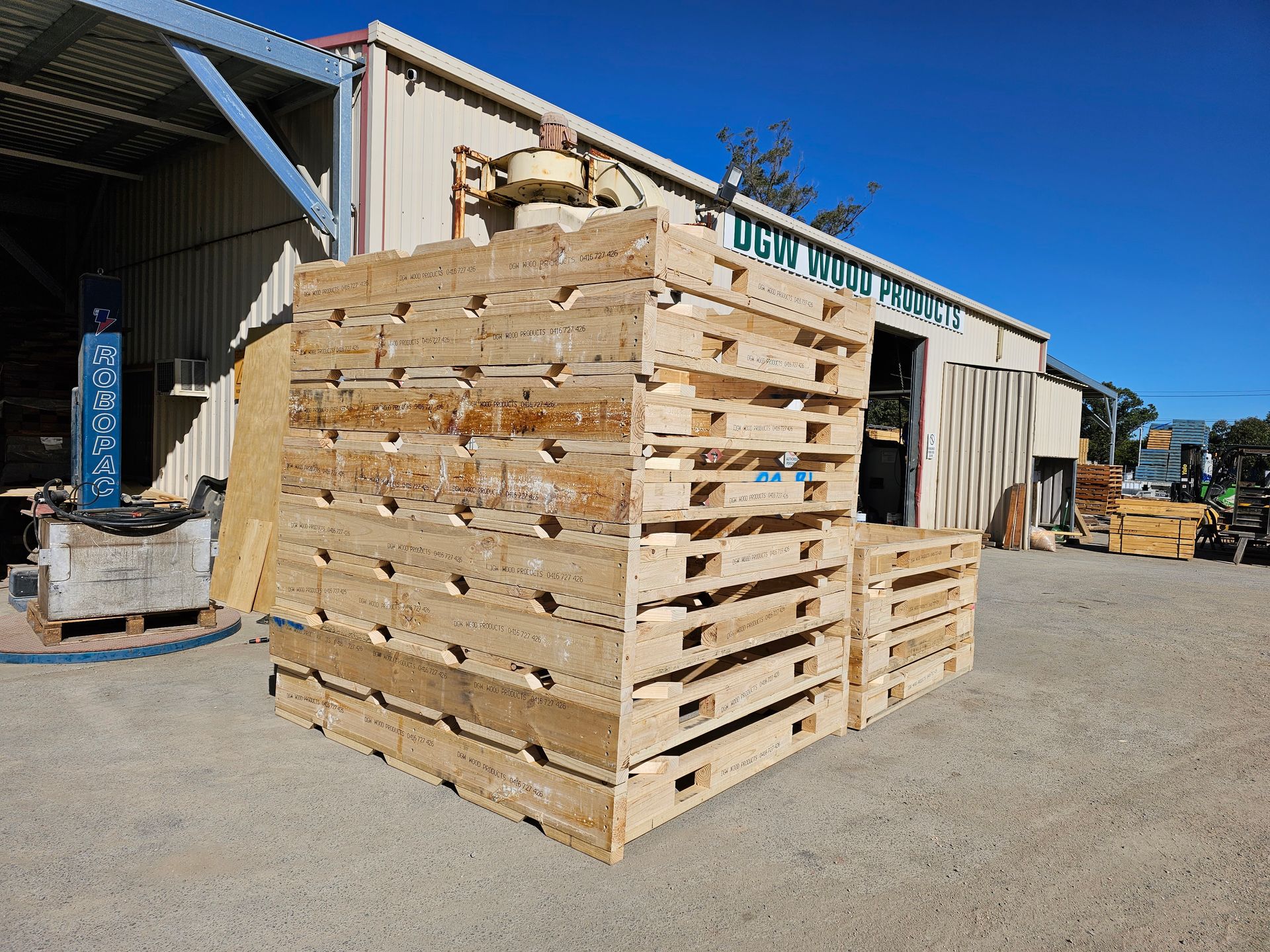 Dunnage in Hunter Valley DGW Wood Products