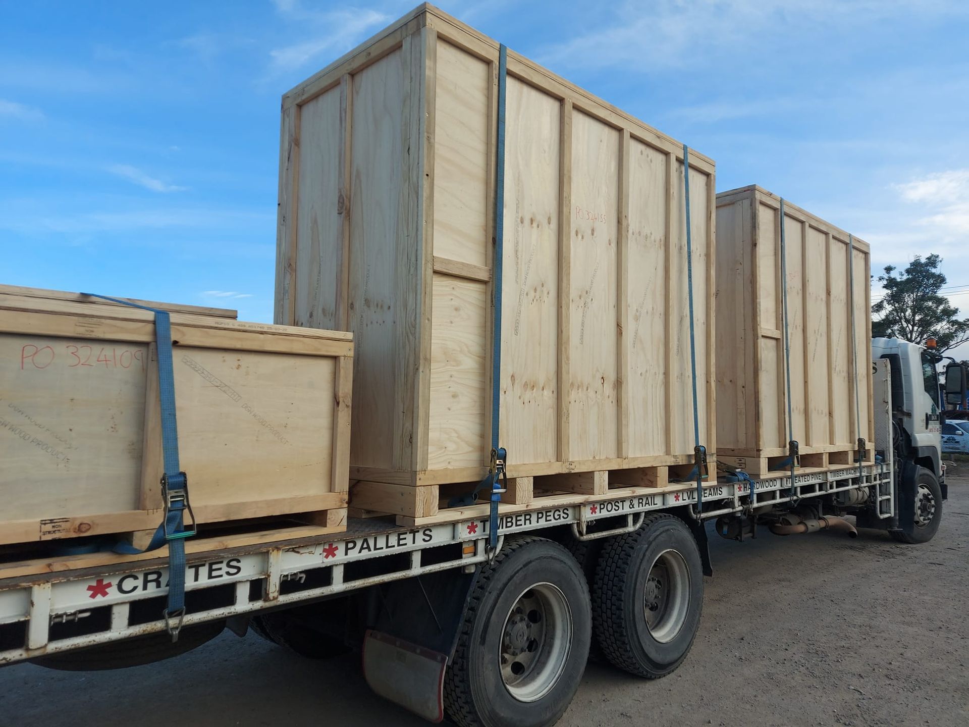 Open Vertical Timber Box — Timber Suppliers in Hunter Valley, NSW