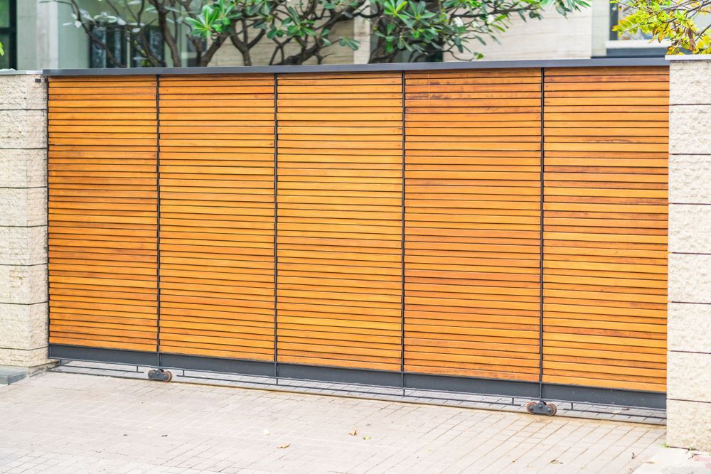 Sliding Door Made of Wooden with Wheel — Timber Suppliers in Newcastle, NSW