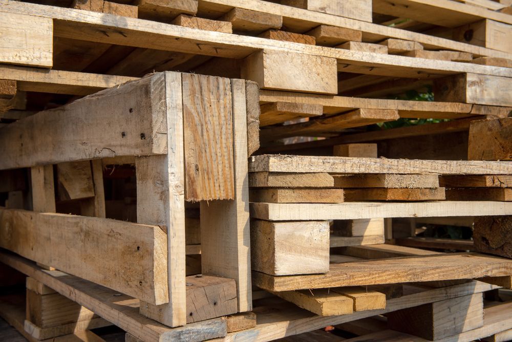 Stock of Wood Pallets — Timber Suppliers in Newcastle, NSW