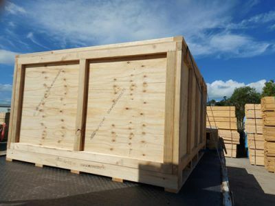 Closed Timber Box Made by Wood — Timber Suppliers in Newcastle, NSW