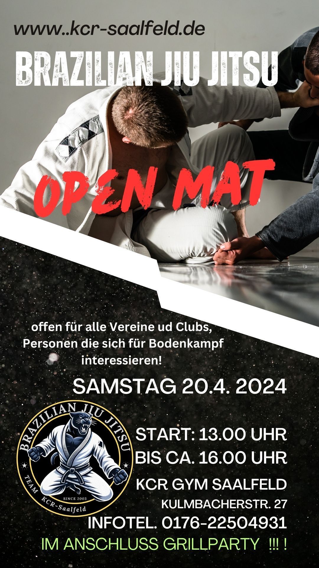 BJJ Open Mat KCR