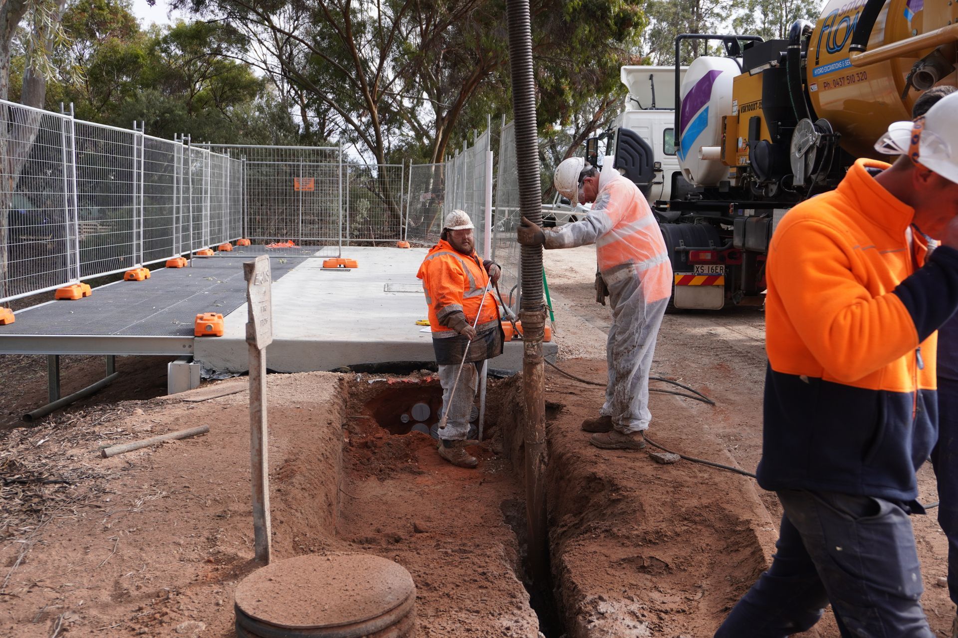 Hydro excavation