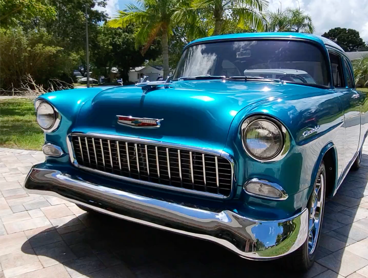 1955 Chevy Bel Air Paint Correction Tampa