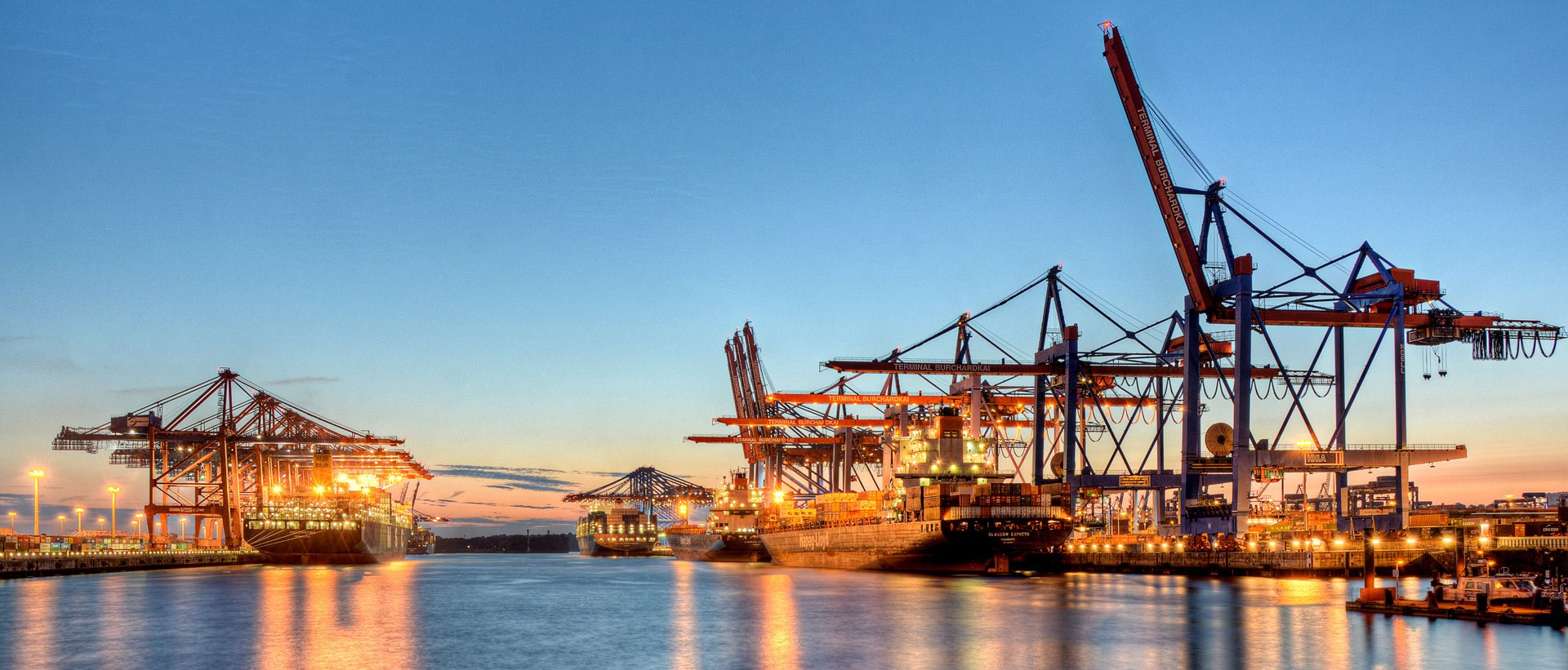 Hafen Containerschiffe