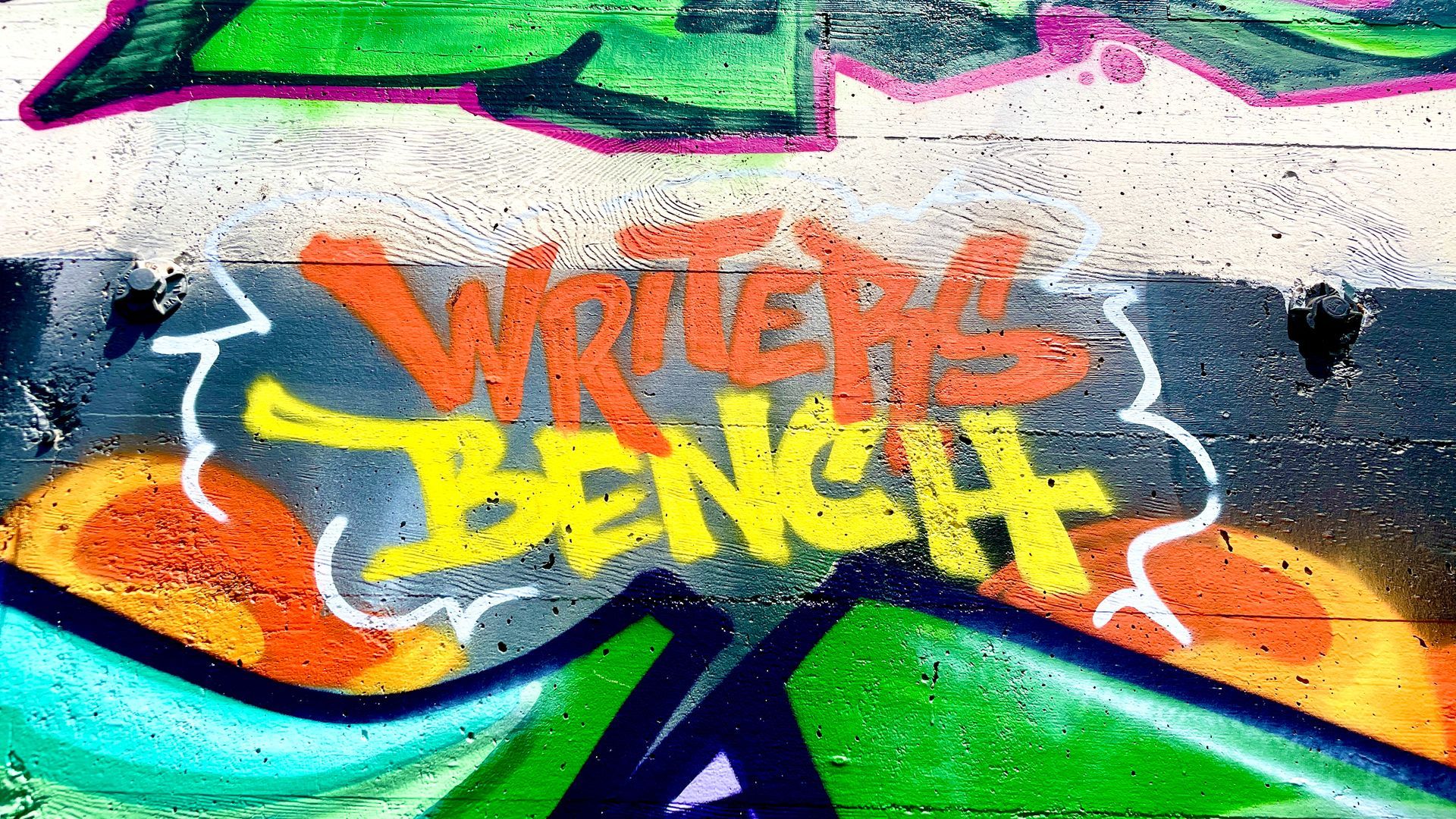 Writers Bench Art SJ