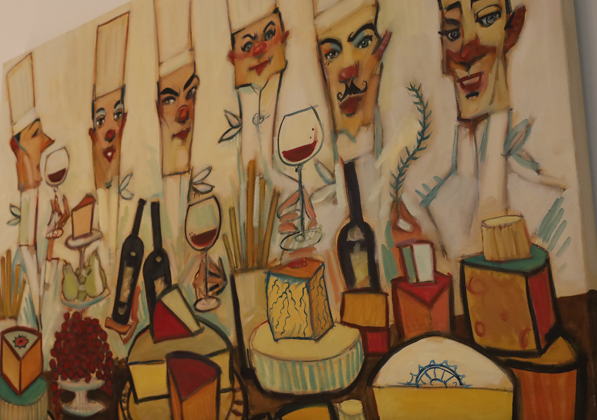 Shepherd and Sims in Los Gatos artwork