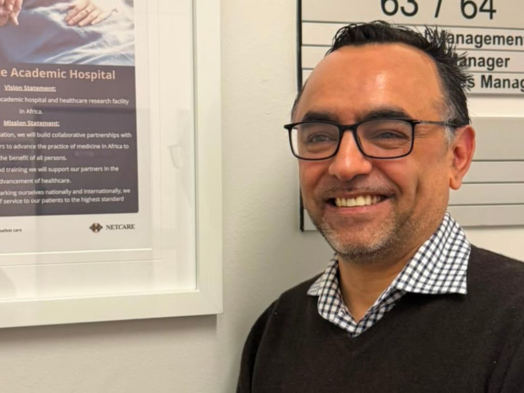 Dr Nasief van der Schyff, gastroenterologist and specialist physician