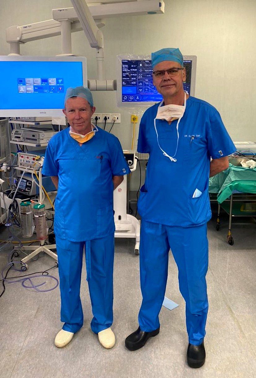 Dr Gert du Toit and Dr Ivor Funnell Dr Gert du Toit and Dr Ivor Funnell