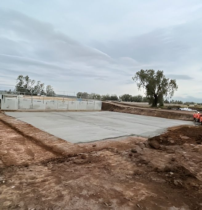 A Large Concrete Foundation For The Home — NQES Industries in Ryan, QLD 