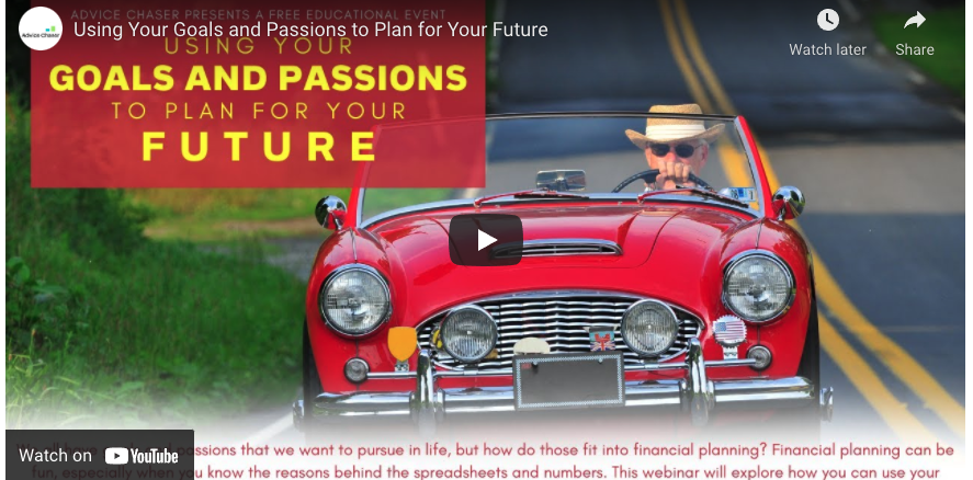 Using Your Goals And Passion To Plan For Your Future Video — New York, NY — BlackBelt Wealth Advisory Using Your Goals And Passion To Plan For Your Future Video — New York, NY — BlackBelt Wealth Advisory
