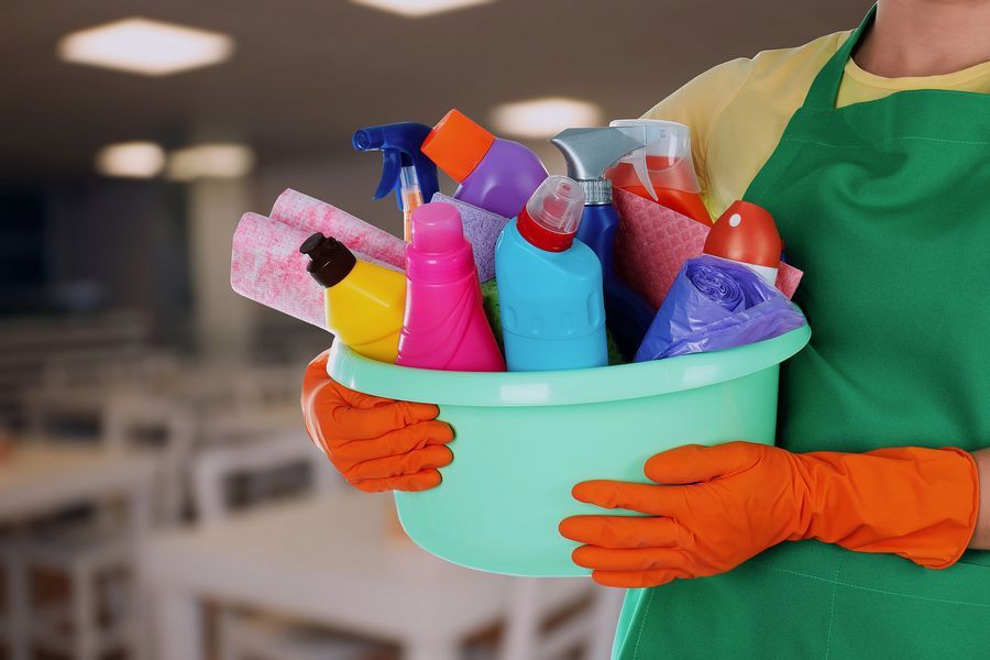 School cleaning