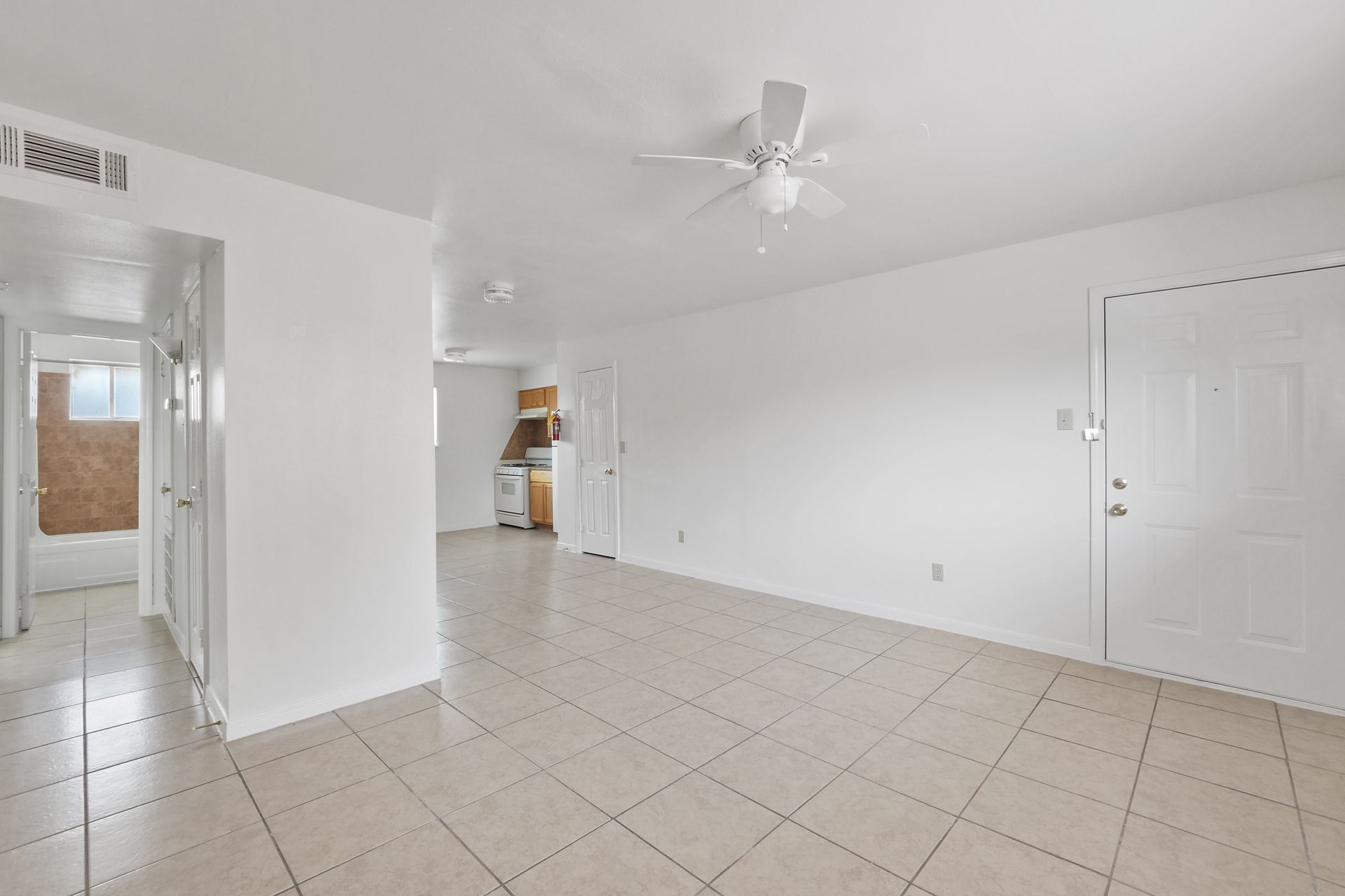 Interior Photo of Empty Living Room