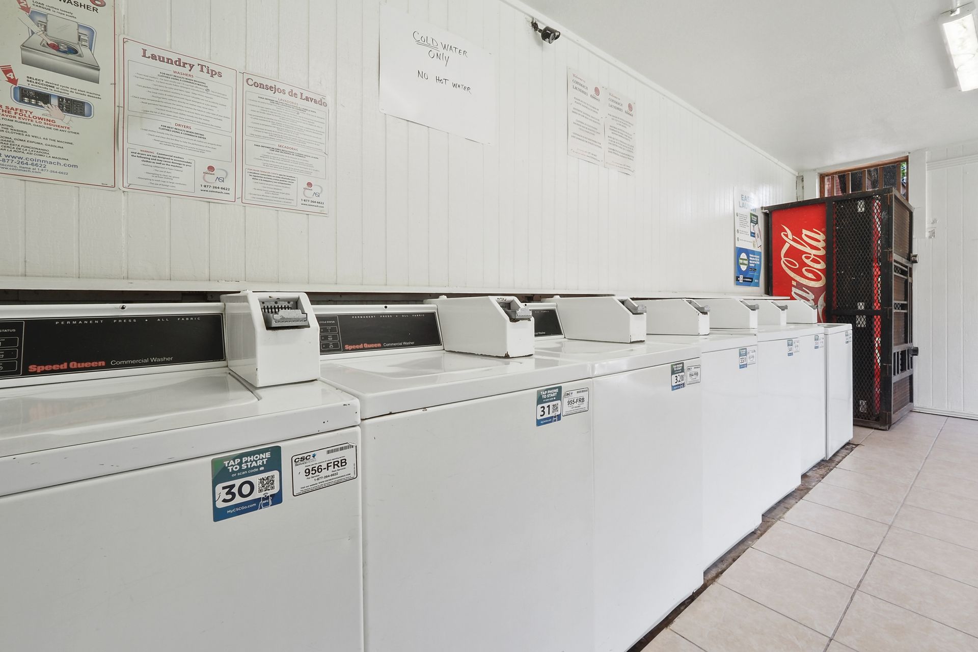 Interior Photo of Laundry Center