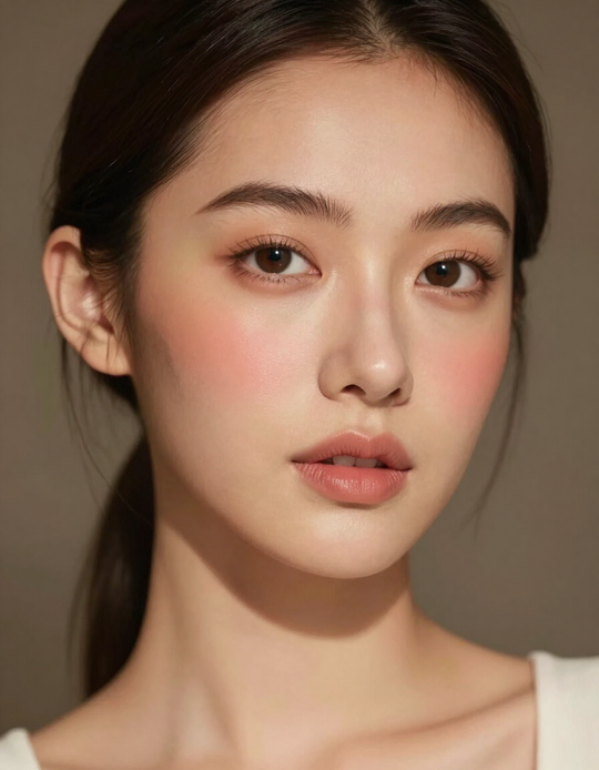 Chemical peel radiant glowing skin