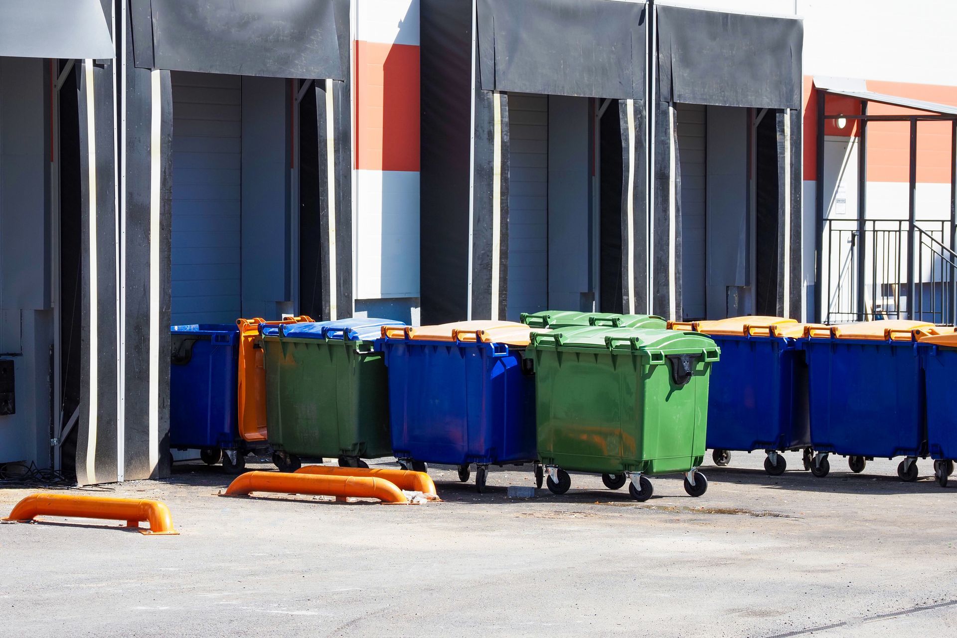 Garbage Bins — Brewster, NY — Tri County Carting Sand Blasting & Welding Services
