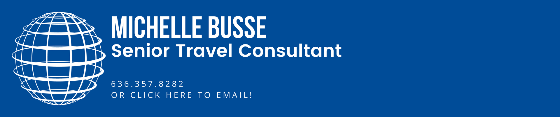 Michelle busse is a senior travel consultant