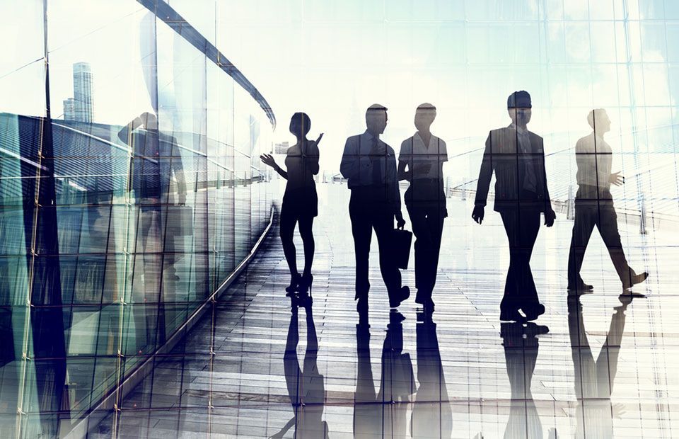 Group of people walking | Elgin, IL | 'I' in Team Series By IA Business Advisors