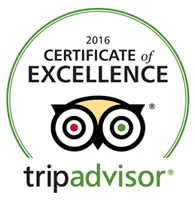 Le logo de Tripadvisor est un certificat d'excellence.