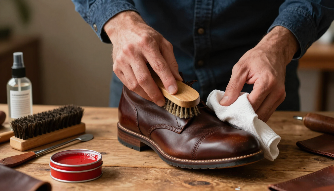 Cuidado y mantenimiento de botas de cuero