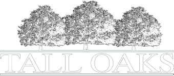 Three trees above the words 