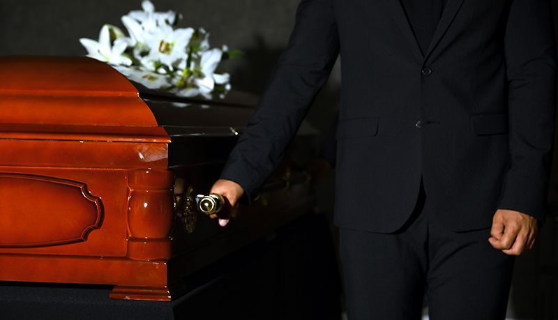 traditional funeral service