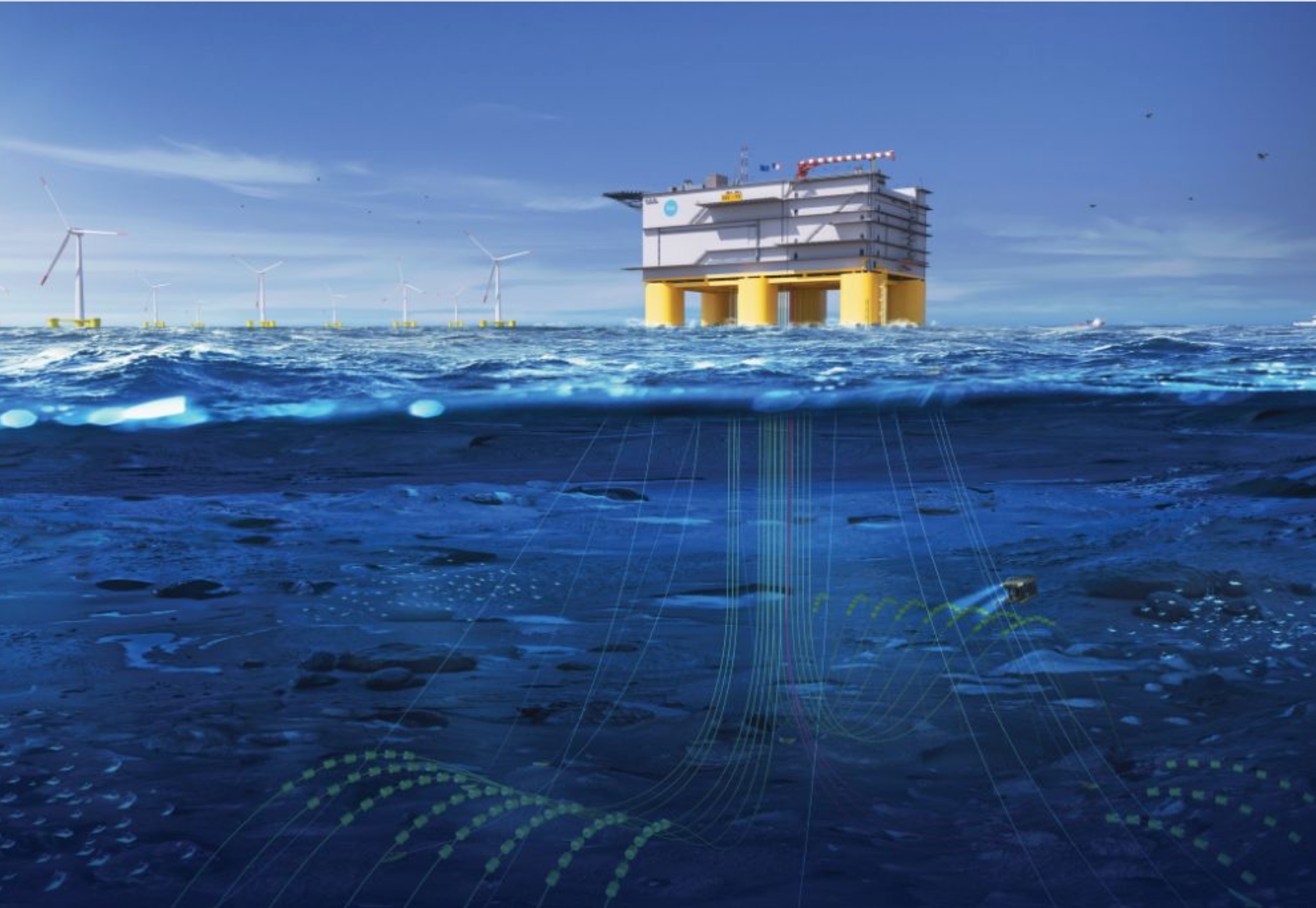 フランス、浮体式HVDCで次世代洋上風力の主導権狙う――「RHODÉ」計画始動、2040年市場を見据え産業基盤構築へ
