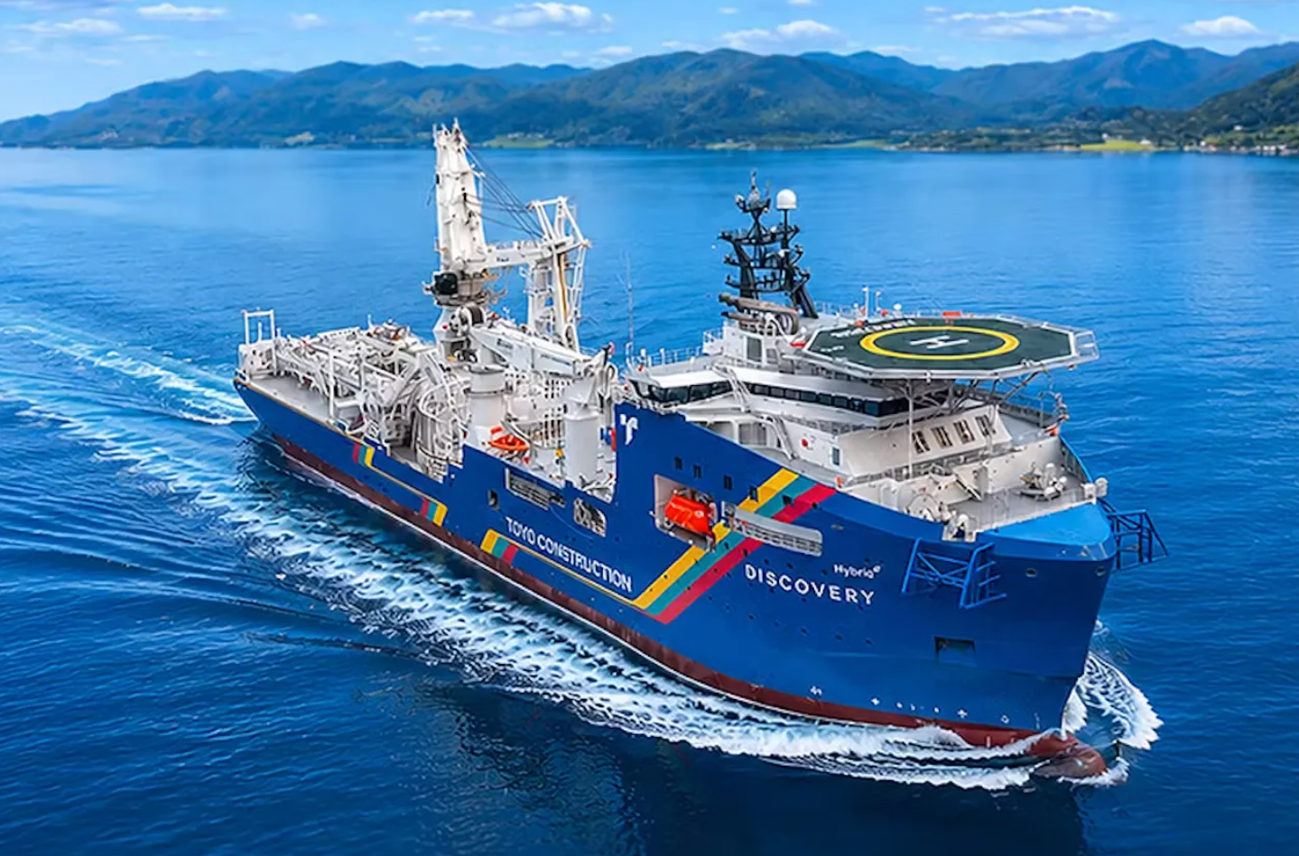 Japan’s Toyo Construction Takes Delivery of ¥30 Billion Cable-Laying Vessel for Offshore Wind Push