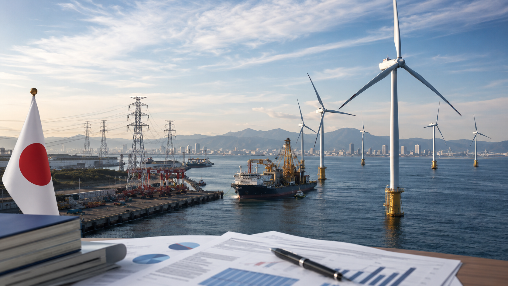 2027年度概算要求、風力発電の基盤整備に重点　経産・国交・環境3省が支援