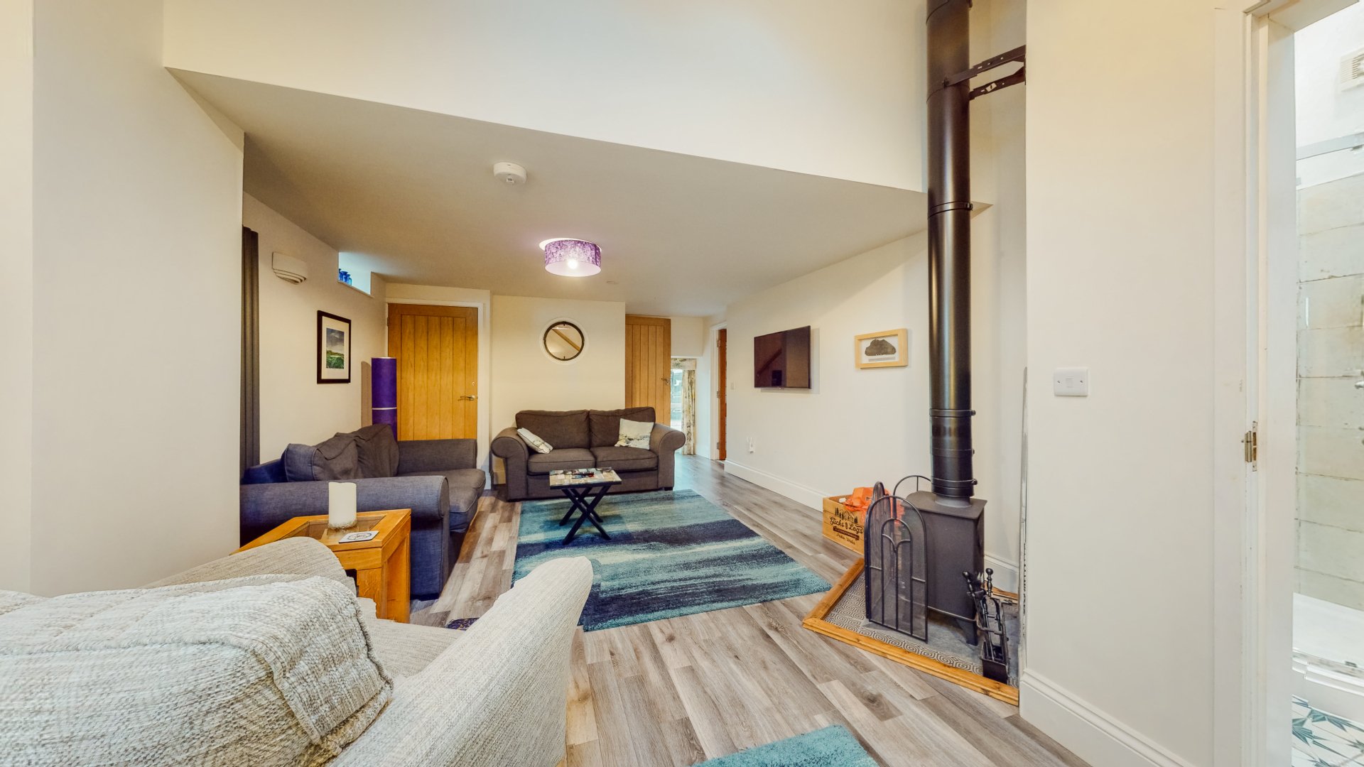 Barn conversion at Llanfair Hall Anglesey