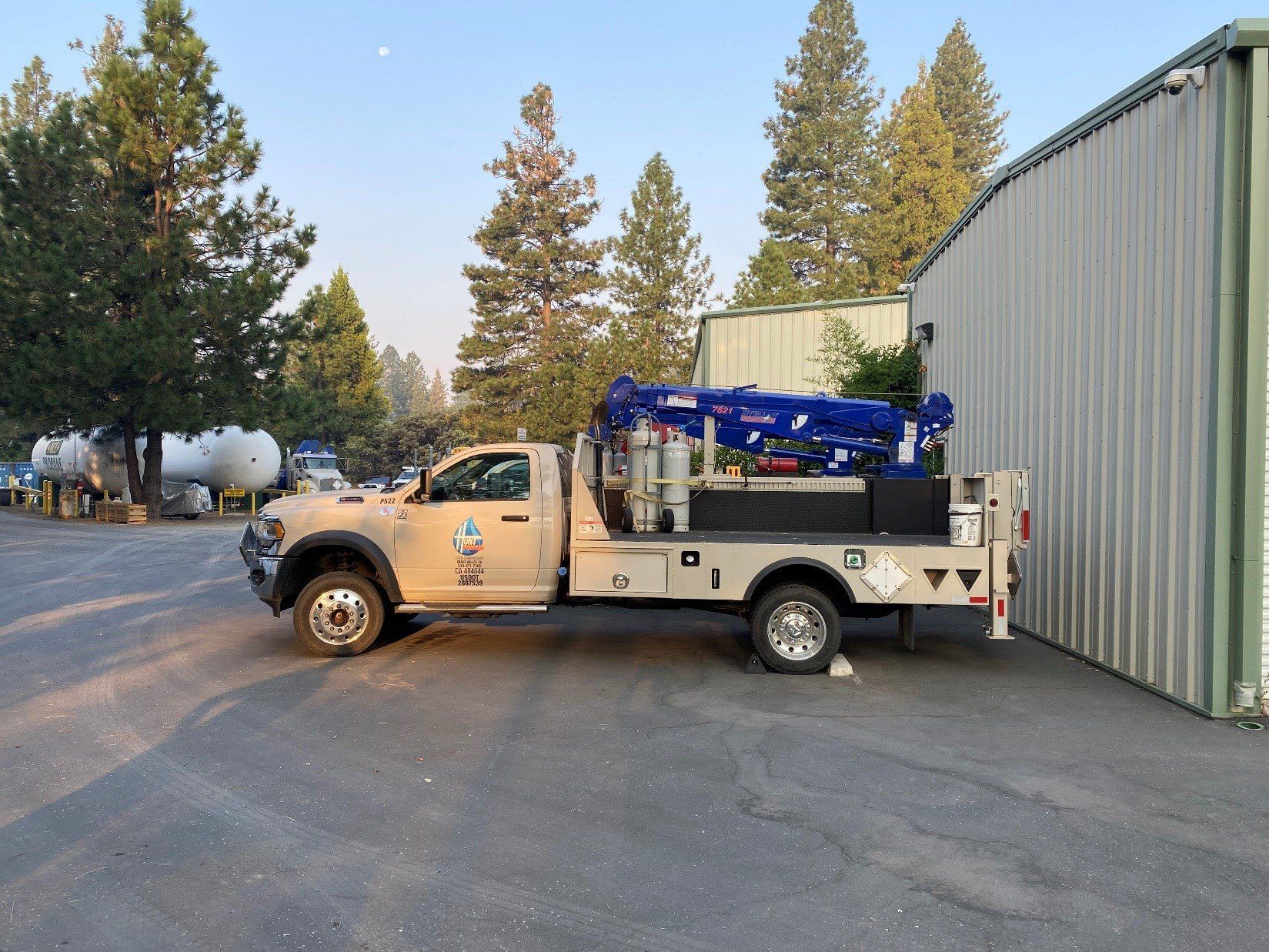 Gas Line Plumbing Truck | Sacramento, CA | Hunt Propane