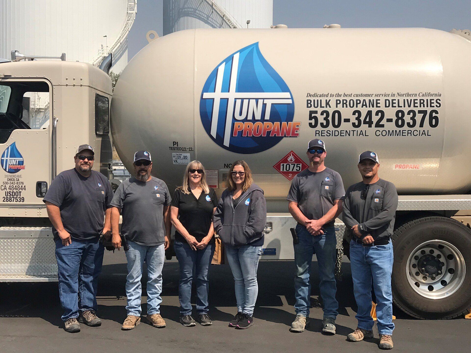 Fuel Delivery Truck | Sacramento, CA | Hunt Propane