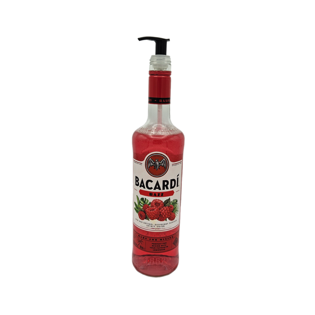 Bacardi Razz Zeepdispenser