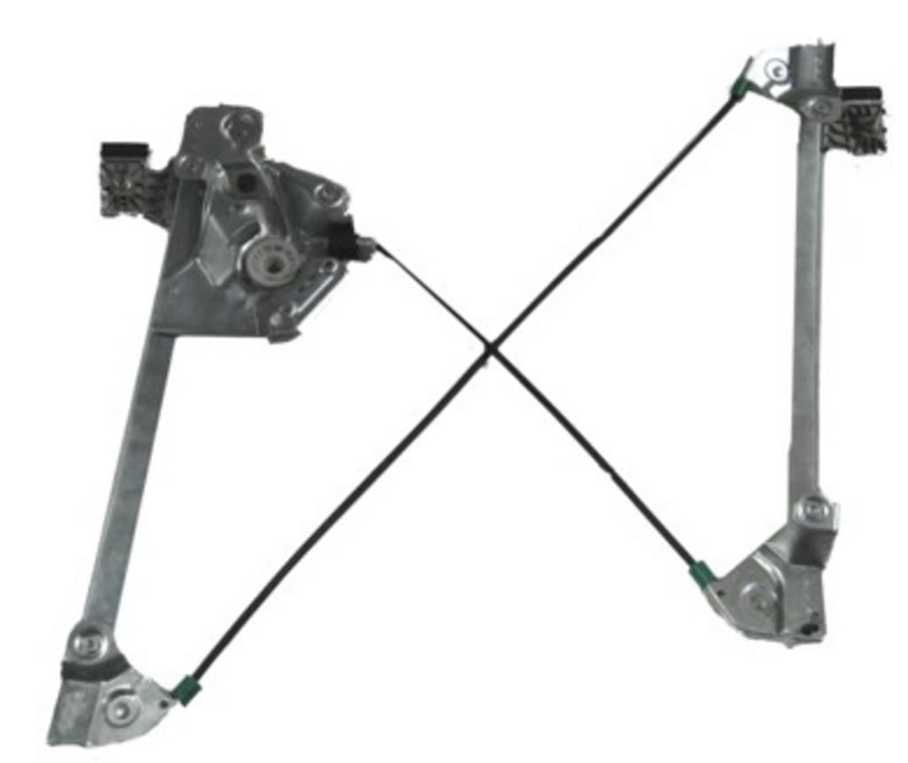A close up of a window crank on a white background