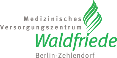 The logo for medizinisches versorgungszentrum waldfriede berlin-zehndorf