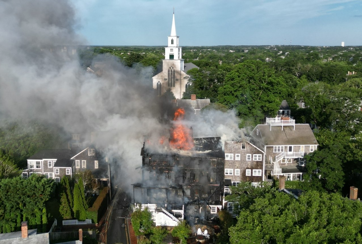 Massive Fire Hits Downtown Nantucket