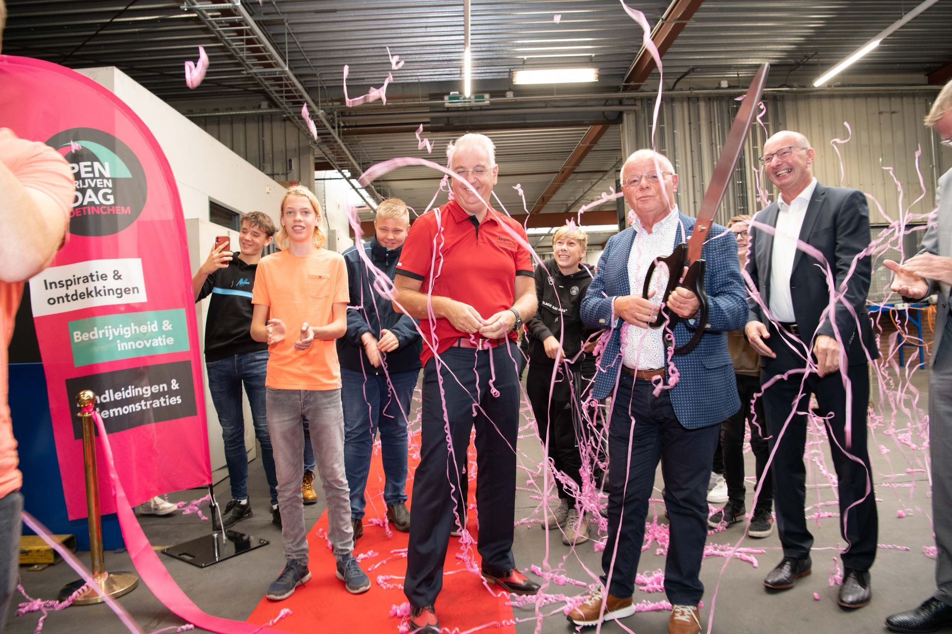 45 bedrijven openen hun deuren voor duizenden bezoekers, volledig georganiseerd door Plan X Events.